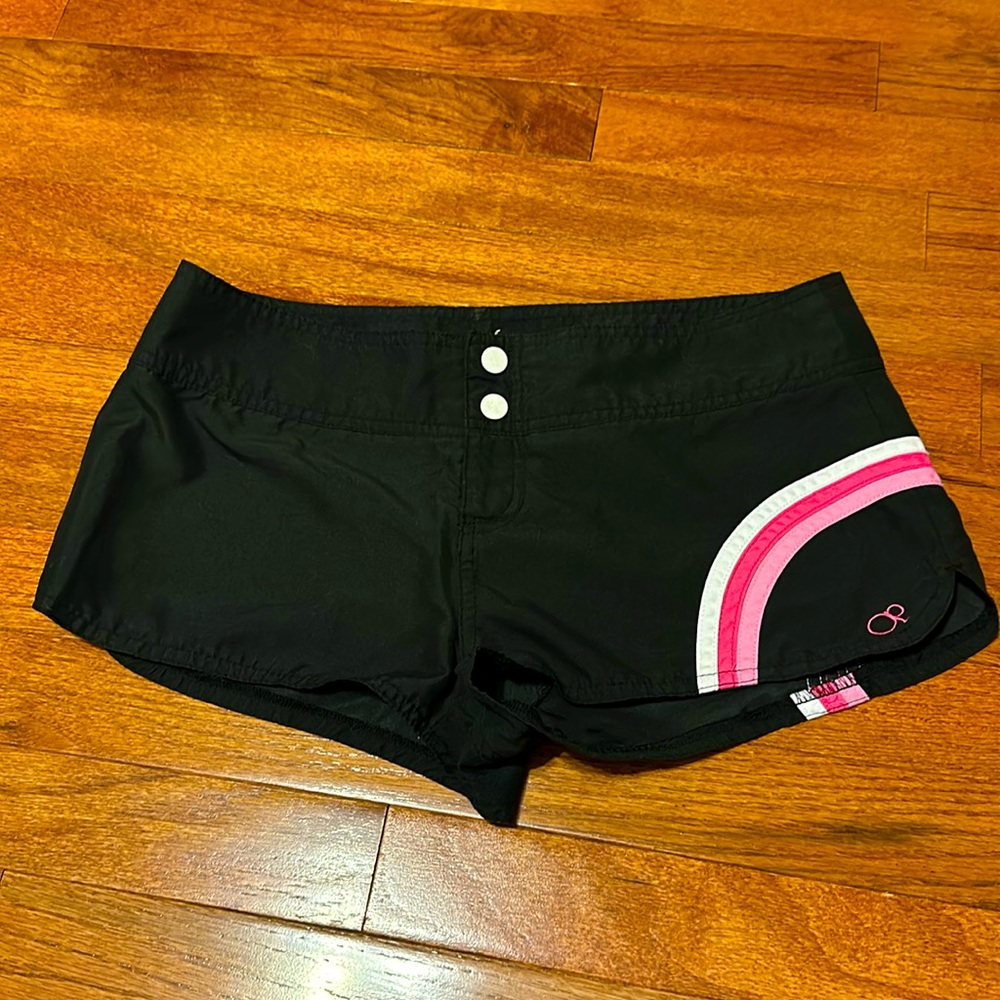 OP Juniors Black Board Shorts Size Small